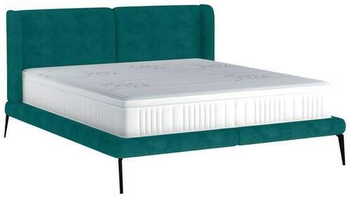 Polsterbett Tessina Sorisso - Petrol/Creme, MODERN, Textil (180/200cm) - Livetastic