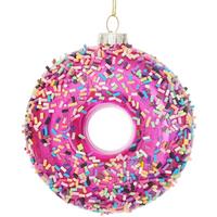 Vianočná ozdoba FIGURES - viacfarebná, kov/textil (9/10/3,5cm) - Mömax