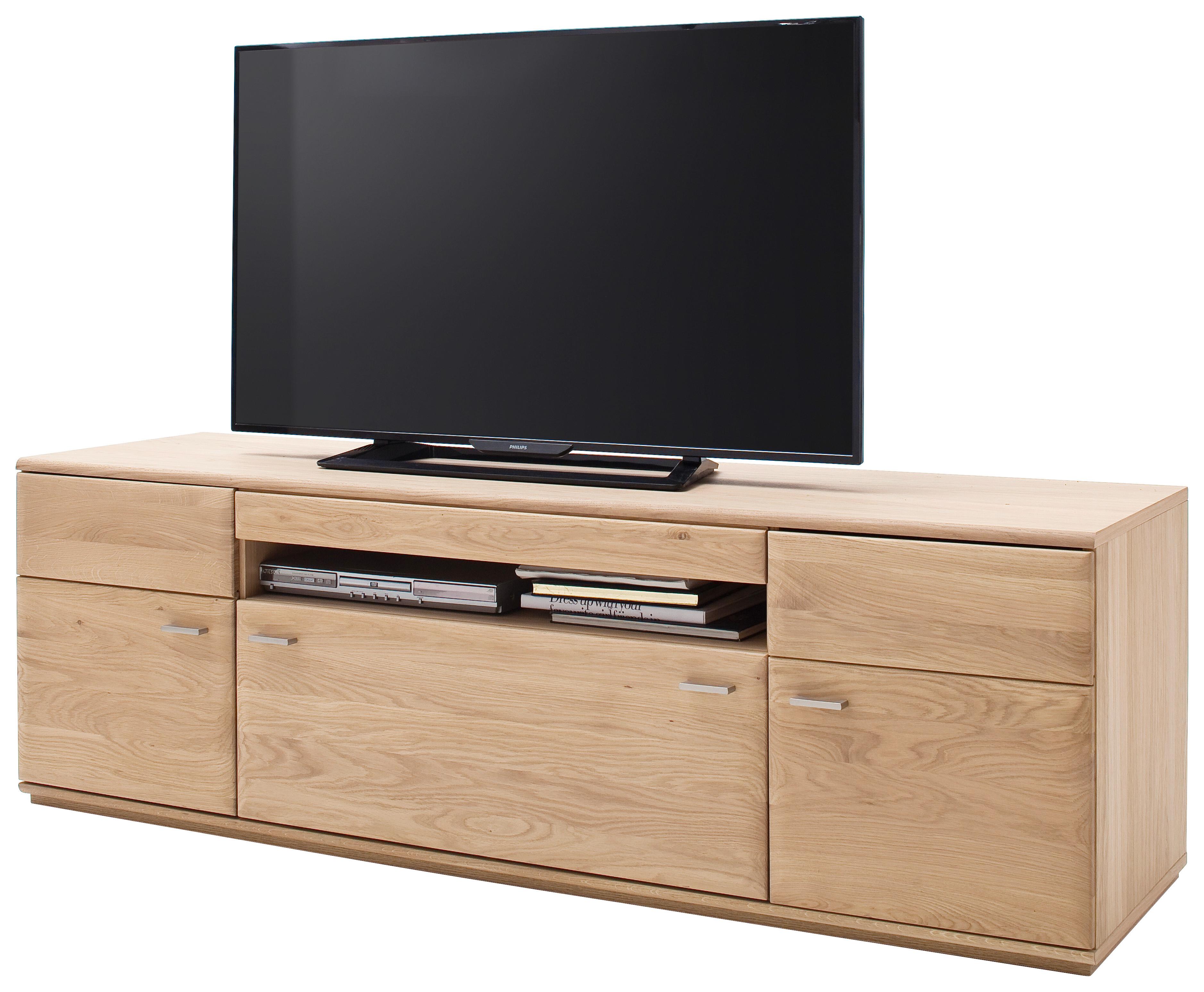 TV-Element Bologna B: 180 cm Eiche Dekor - Eichefarben, Design, Holz/Holzwerkstoff (180/58/50cm) - Livetastic
