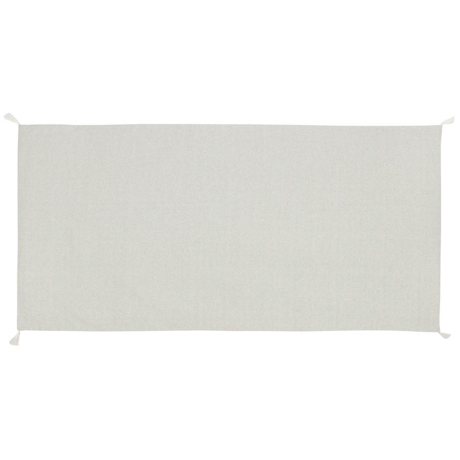 PLÁŽOVÁ PODLOŽKA DOBBY - světle šedá, textil (90/190cm)