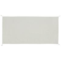 PLÁŽOVÁ PODLOŽKA DOBBY - svetlosivá, textil (90/190cm)