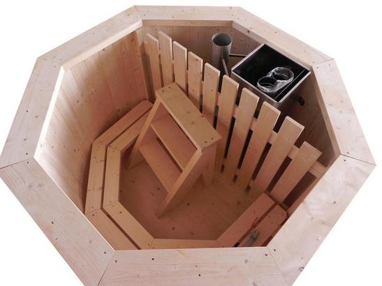 Hot Tub aus Holz für daheim Hot Tub aus Holz für daheim