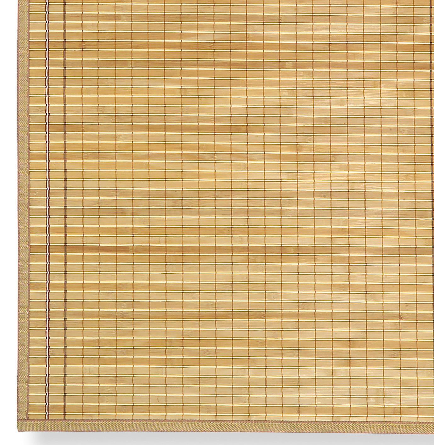 Bambus Webteppich Hellbraun Greta 70x240 cm - Hellbraun, KONVENTIONELL, Naturmaterialien (70/240cm) - James Wood