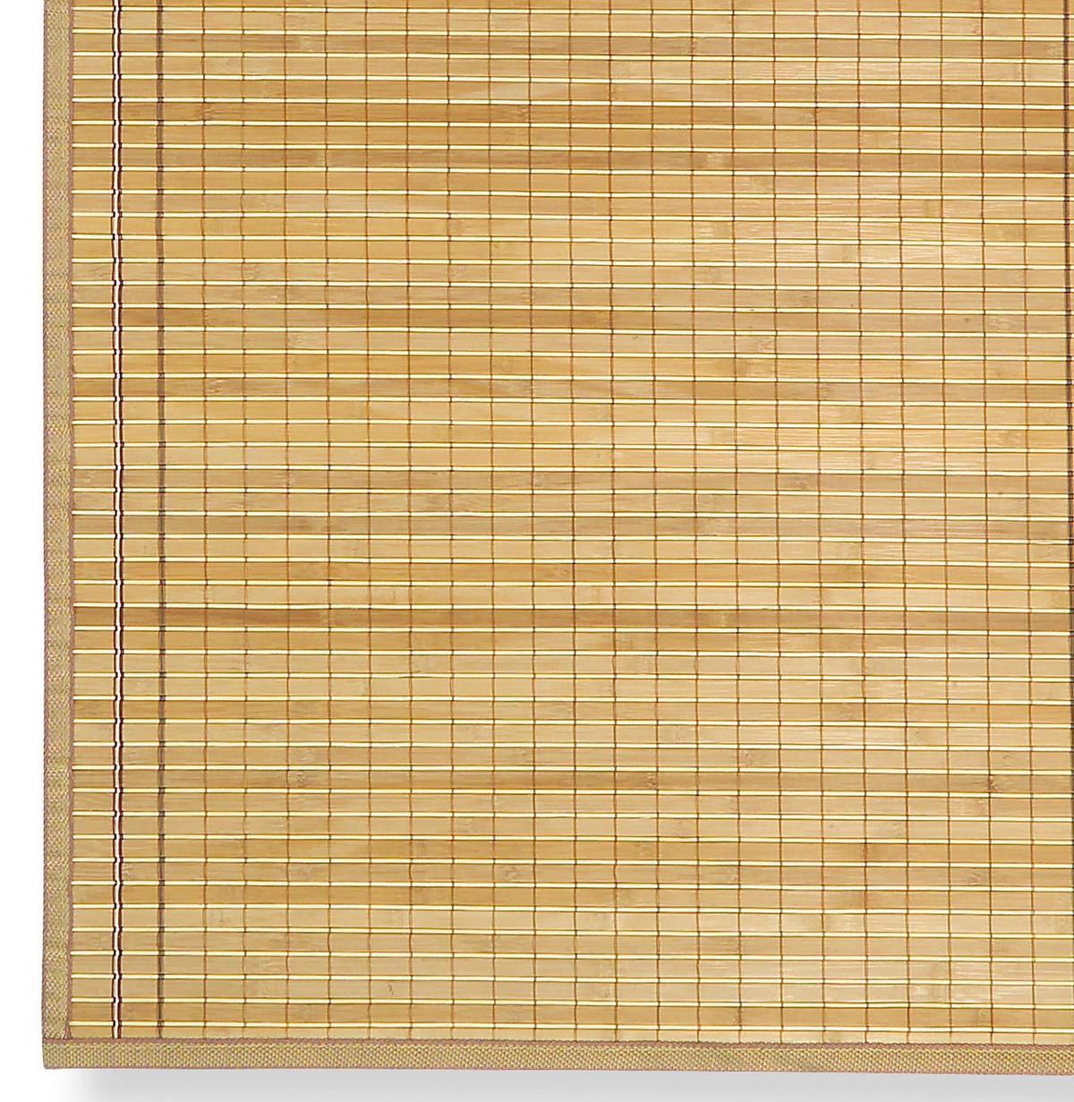 Bambus Webteppich Hellbraun Greta 70x240 cm - Hellbraun, KONVENTIONELL, Naturmaterialien (70/240cm) - James Wood