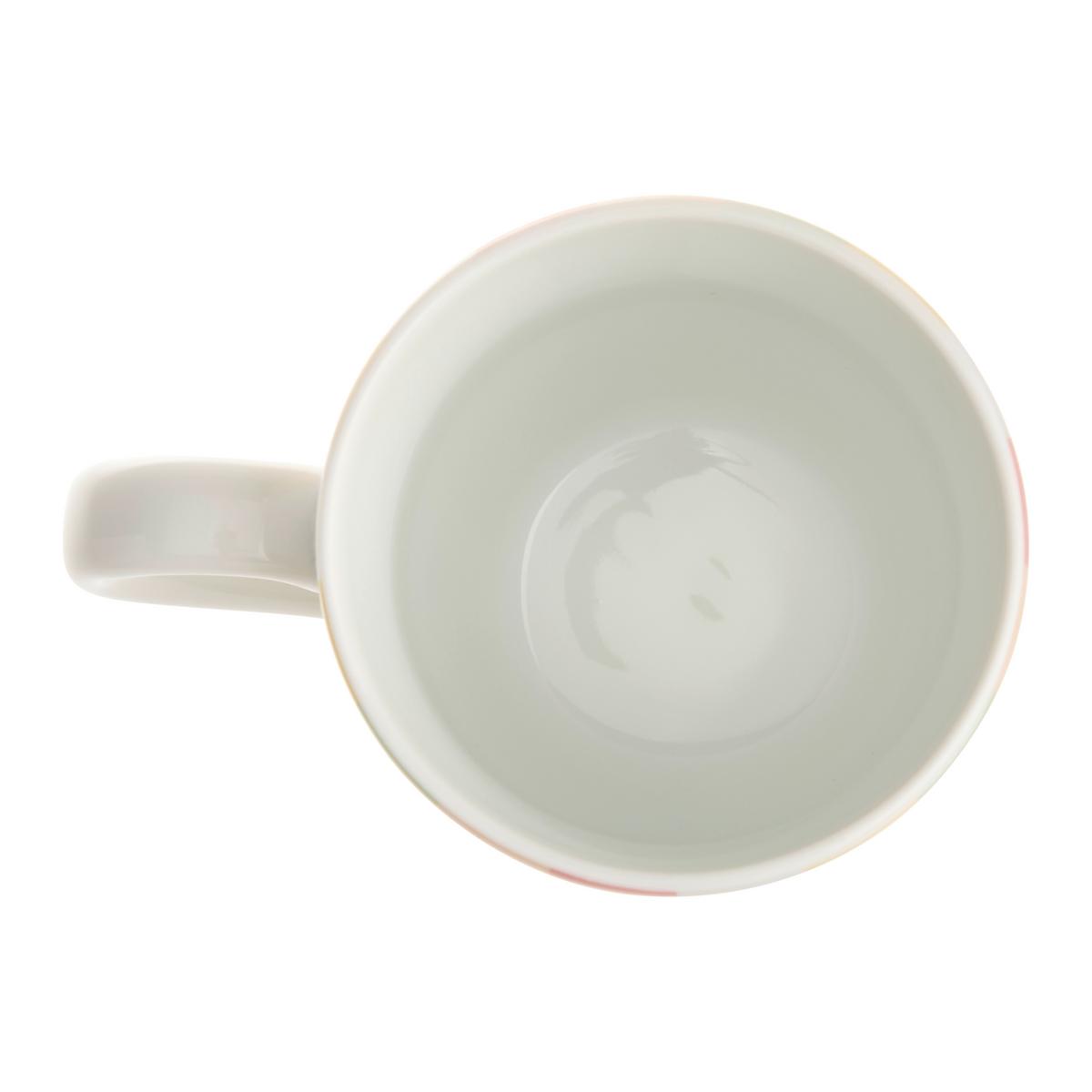 Hrnek na kávu CANDY COLORS - bílá/světle zelená, Moderní, keramika (8,5/10,9cm) - Mömax