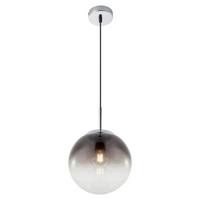 Hängeleuchte Jiop - Chromfarben, KONVENTIONELL, Glas/Metall (20/120cm)