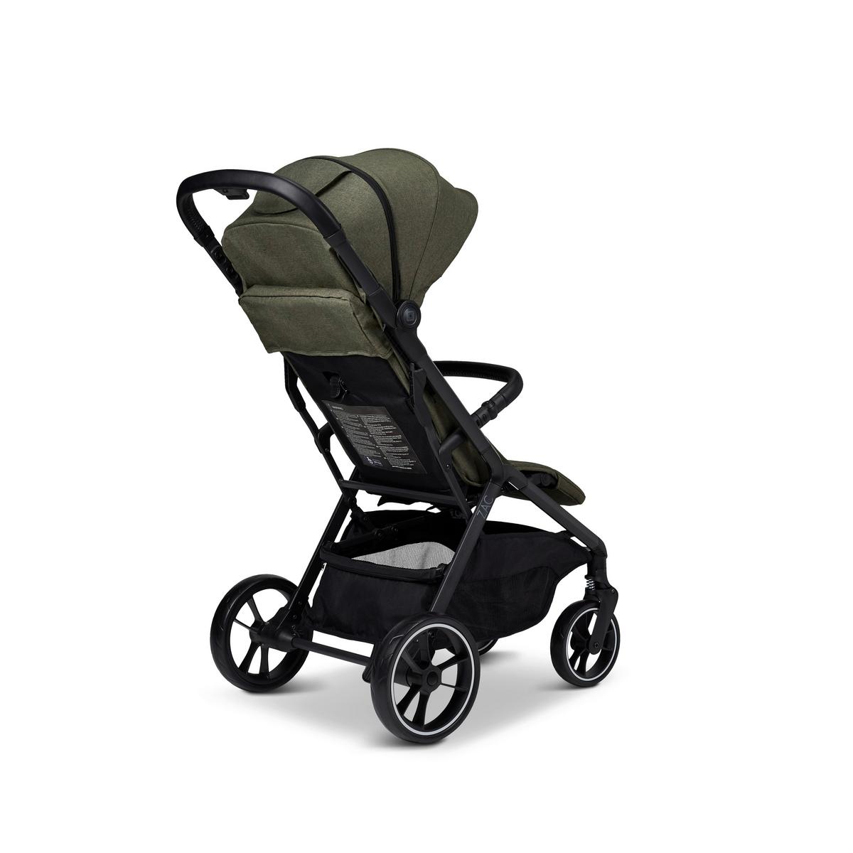 Buggy Zac - Schwarz/Olivgrün, Basics, Textil (80/55/102cm) - Moon