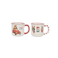 Kaffeebecher Sienna - Multicolor, Design, Keramik (10,5/9,5cm) - Luca Bessoni