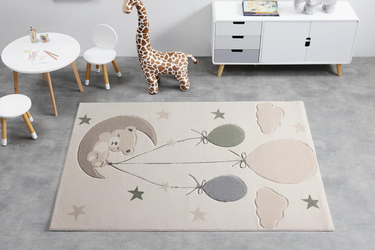 TKANÝ KOBEREC BALLOON - krémová, Konventionell, textil (120/170cm) - Mömax