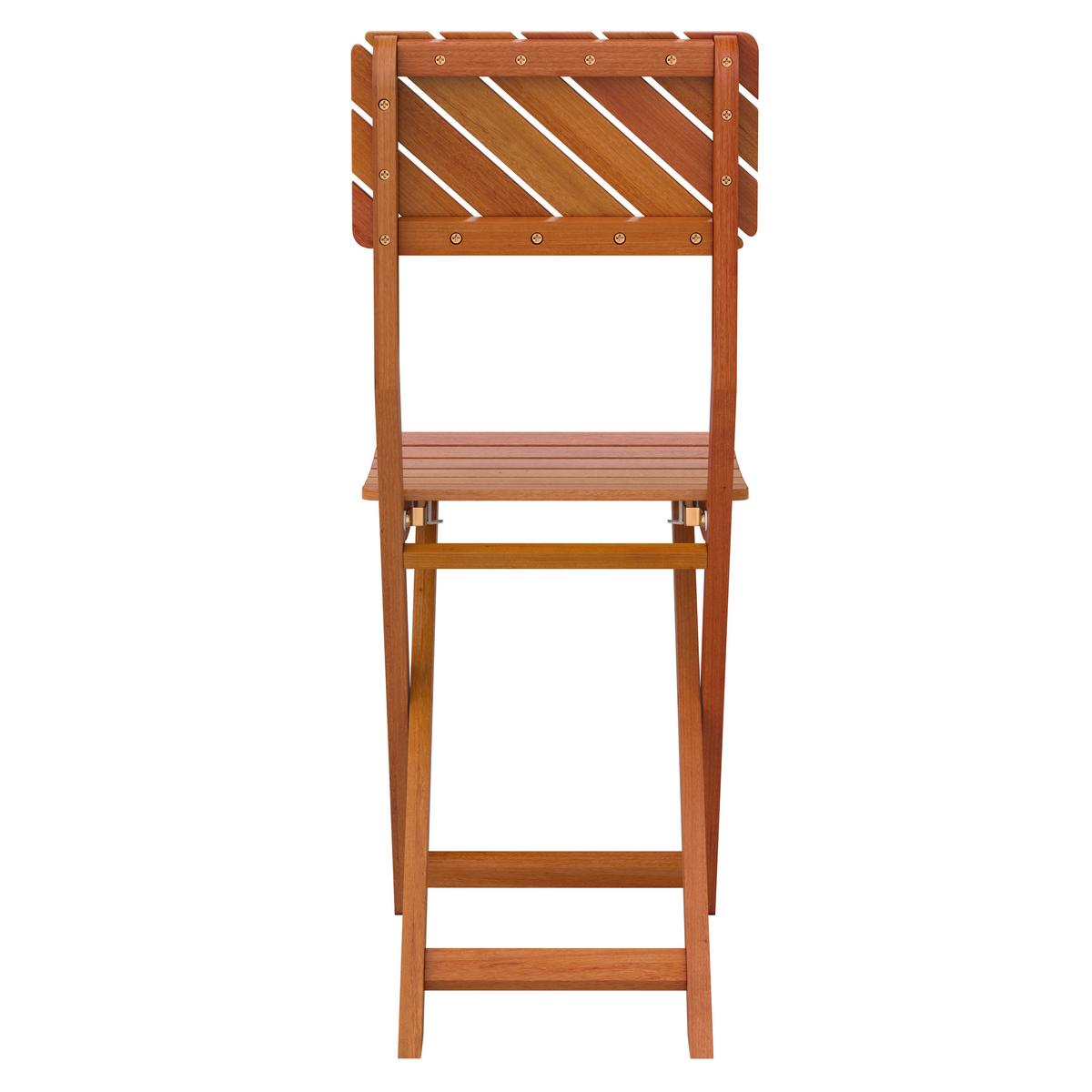 Balkonmöbel Set Simone Holz - Naturfarben, MODERN, Holz - James Wood