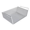 Függőkosár Polcra Lou - fehér, Konventionell, műanyag/fém (44/24/14cm) - Best Price