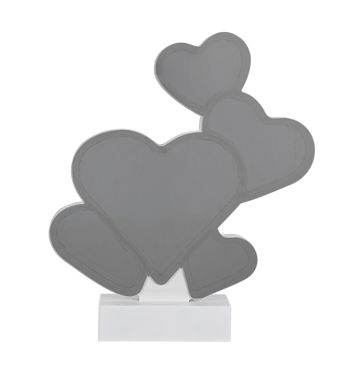 DEKORAČNÉ LED SVIETIDLO FRANI - biela/chrómová, Modern, plast (22/4,6/25,7cm) - Mömax