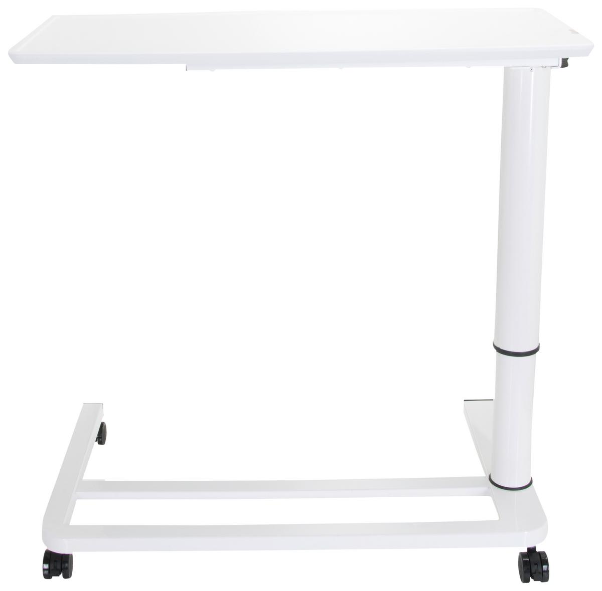 Beistelltisch Stand Ii Höhenverstellbar  Weiß - Weiß, Basics, Holzwerkstoff/Kunststoff (90/42/67cm) - MID.YOU