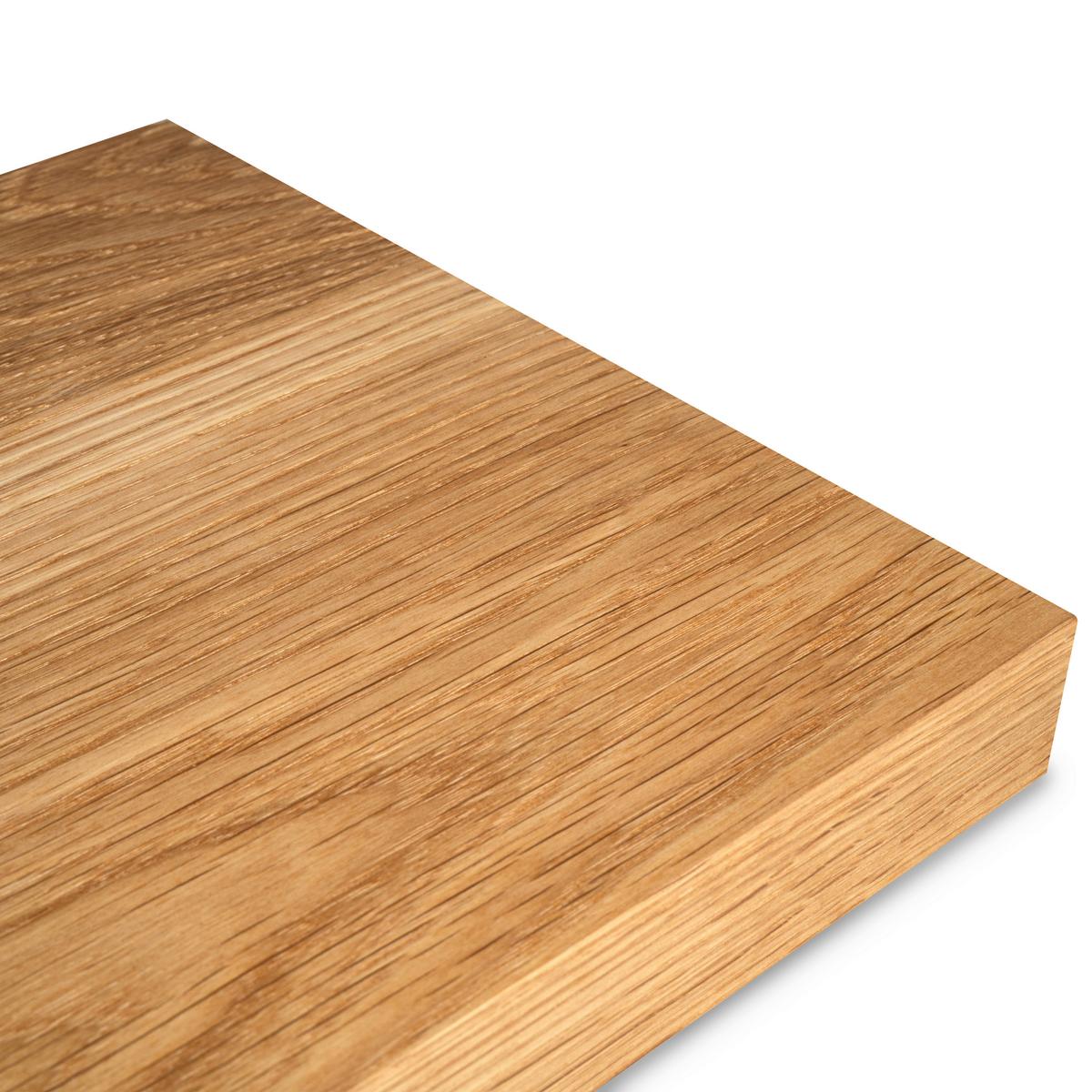 Schneidebrett Löwenburg Eichefarben B: 33 cm - Eichefarben, Basics, Holz (33/3/22cm)
