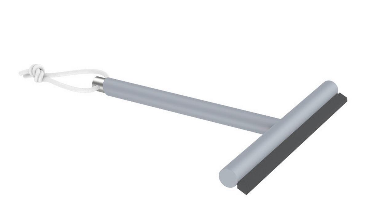 STIERKA DO SPRCHY CHRIS - antracitová, Modern, plast (20cm) - Premium Living