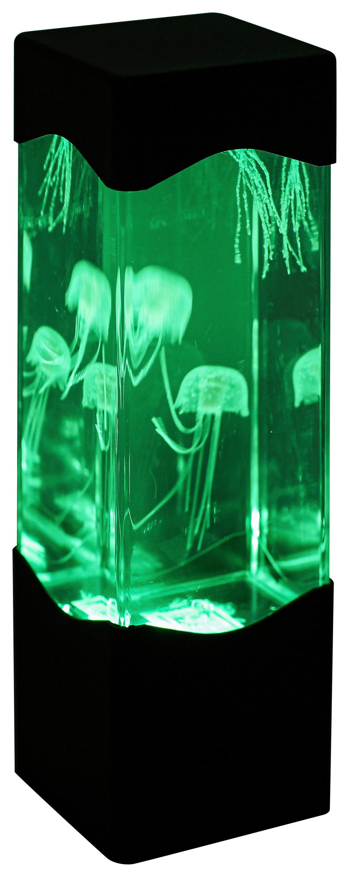 DEKORAČNÉ LED SVIETIDLO QUALI - priehľadné/čierna, Modern, plast (7,5/23,3/7,5cm) - Mömax