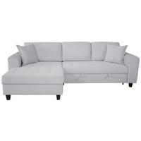Ecksofa Moritz Beigebraun S: ca. 155x265 cm - Taupe, Trend, Textil (155/265cm)