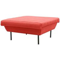 Hocker Looks Ix - Schwarz/Orange, Design, Textil (90/45/105cm) - LOOKS by W.Joop