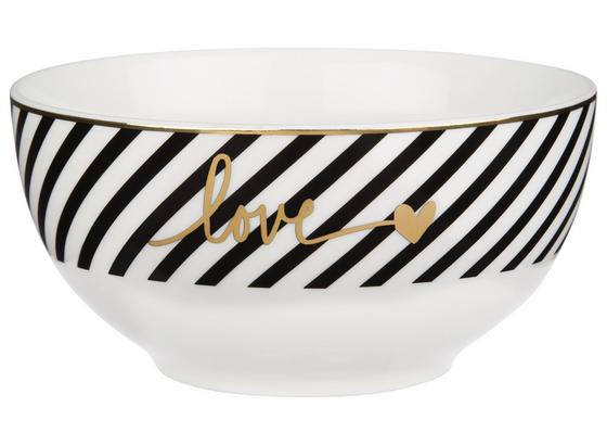 Miska Na Müsli Gloria - čierna/biela, Moderný, keramika (14/7cm) - Mömax modern living Miska Na Müsli Gloria - čierna/biela, Moderný, keramika (14/7cm) - Mömax modern living