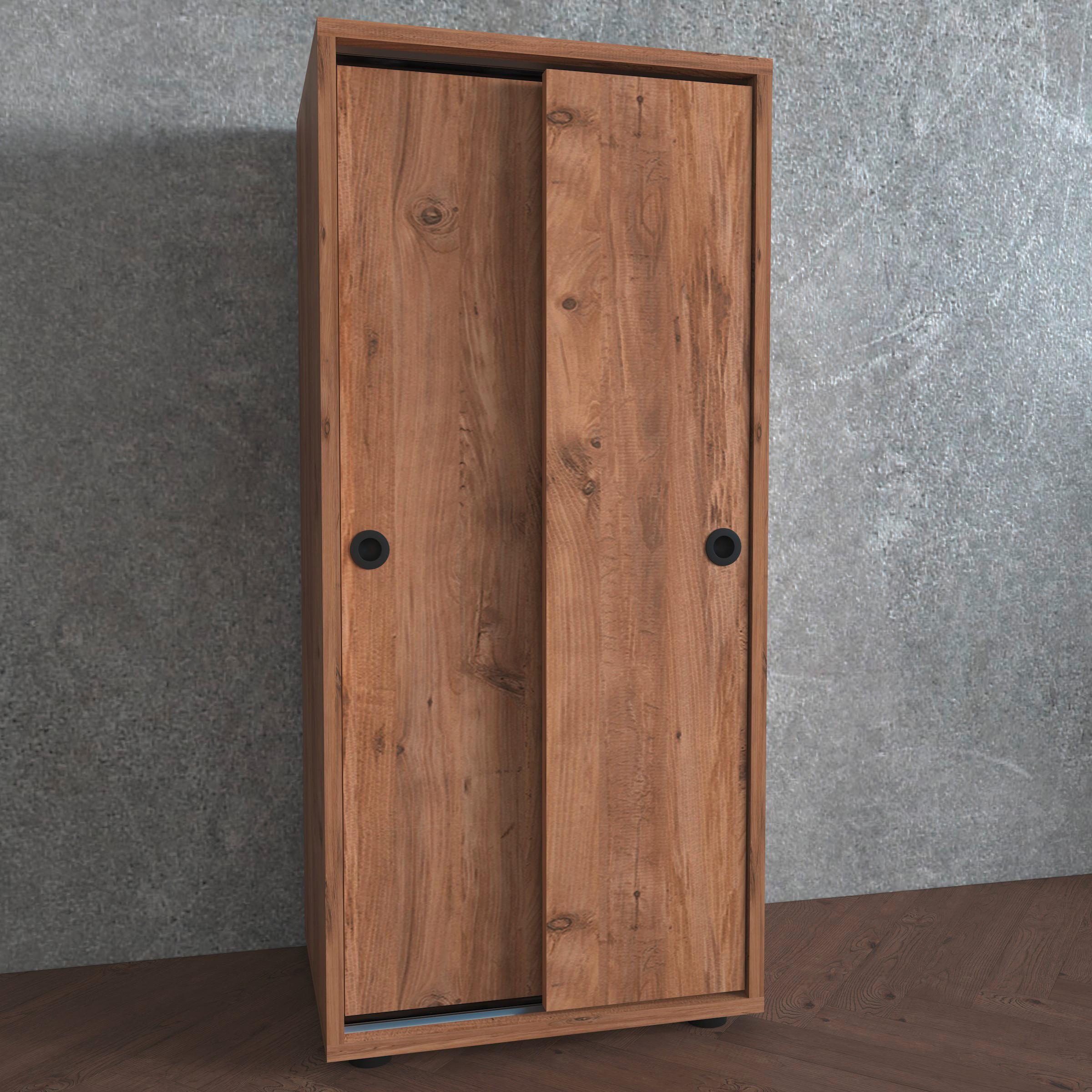 Aktenschrank Ulas Honigeiche Dekor B: 49 cm - Honigeiche, Design, Holzwerkstoff (49/109/38cm) - MID.YOU