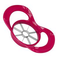 Apfelteiler Marcel B/H/T: Ca, 12/24/5 cm - Rot, Basics, Kunststoff/Metall (12,0/24/5,0cm) - Metaltex