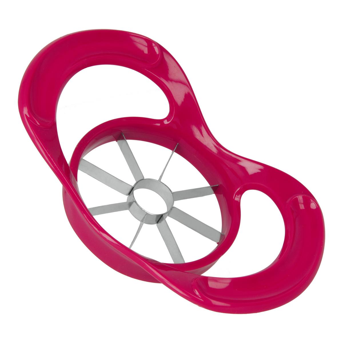 Apfelteiler Marcel B/H/T: Ca, 12/24/5 cm - Rot, Basics, Kunststoff/Metall (12,0/24/5,0cm) - Metaltex