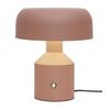 Tischlampe Porto Terra Cotta mit Schalter - Terracotta, Basics, Metall (25/29cm) - It's about Romi
