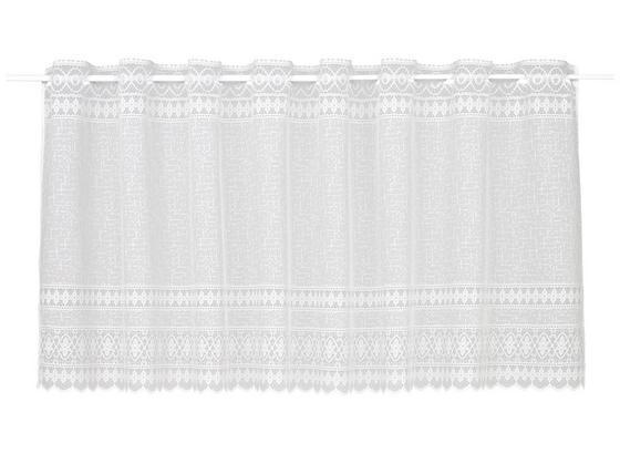 Krátka Záclona Theresa - biela, textil (145/50cm) - Mömax modern living Krátka Záclona Theresa - biela, textil (145/50cm) - Mömax modern living