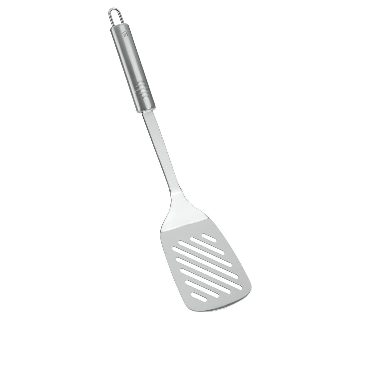 Pfannenwender Marian B/L: ca. 7,9/34,4 cm - Edelstahlfarben, Basics, Metall (7,9/34,4cm) - Metaltex