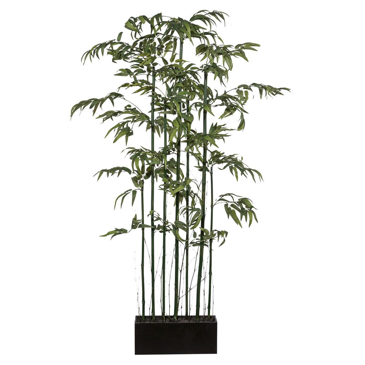 Umělá rostlina Výška 180 cm - černá/zelená, Konvenční, dřevo/plast (100/180cm) - Mömax