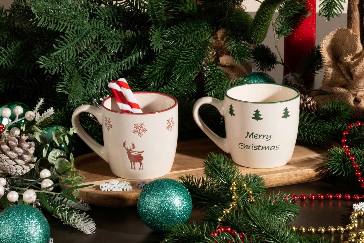 Csésze Rudolf Kb. 350ml - bordó/zöld, Design, kerámia (9/8,6cm) - Luca Bessoni