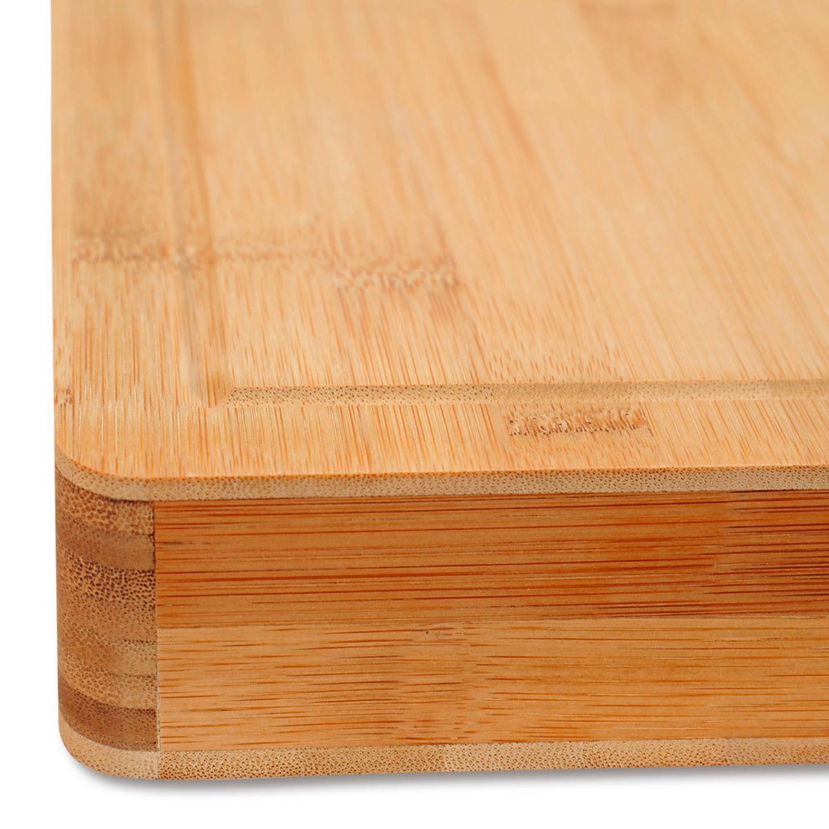 Schneidebrett Hellbraun L: 50 Cm - Hellbraun, Basics, Naturmaterialien (50/40/5cm) - Kesper