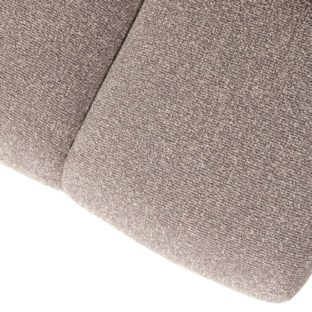 Sitzbank Mojo Beige B: 164 cm - Beige, Design, Textil (164/49/45cm) - Livetastic