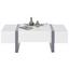 Konferenční Stolek Artemis - bílá/šedá, Moderní, kompozitní dřevo (120/40-66/60cm) - Modern Living Konferenční Stolek Artemis - bílá/šedá, Moderní, kompozitní dřevo (120/40-66/60cm) - Modern Living