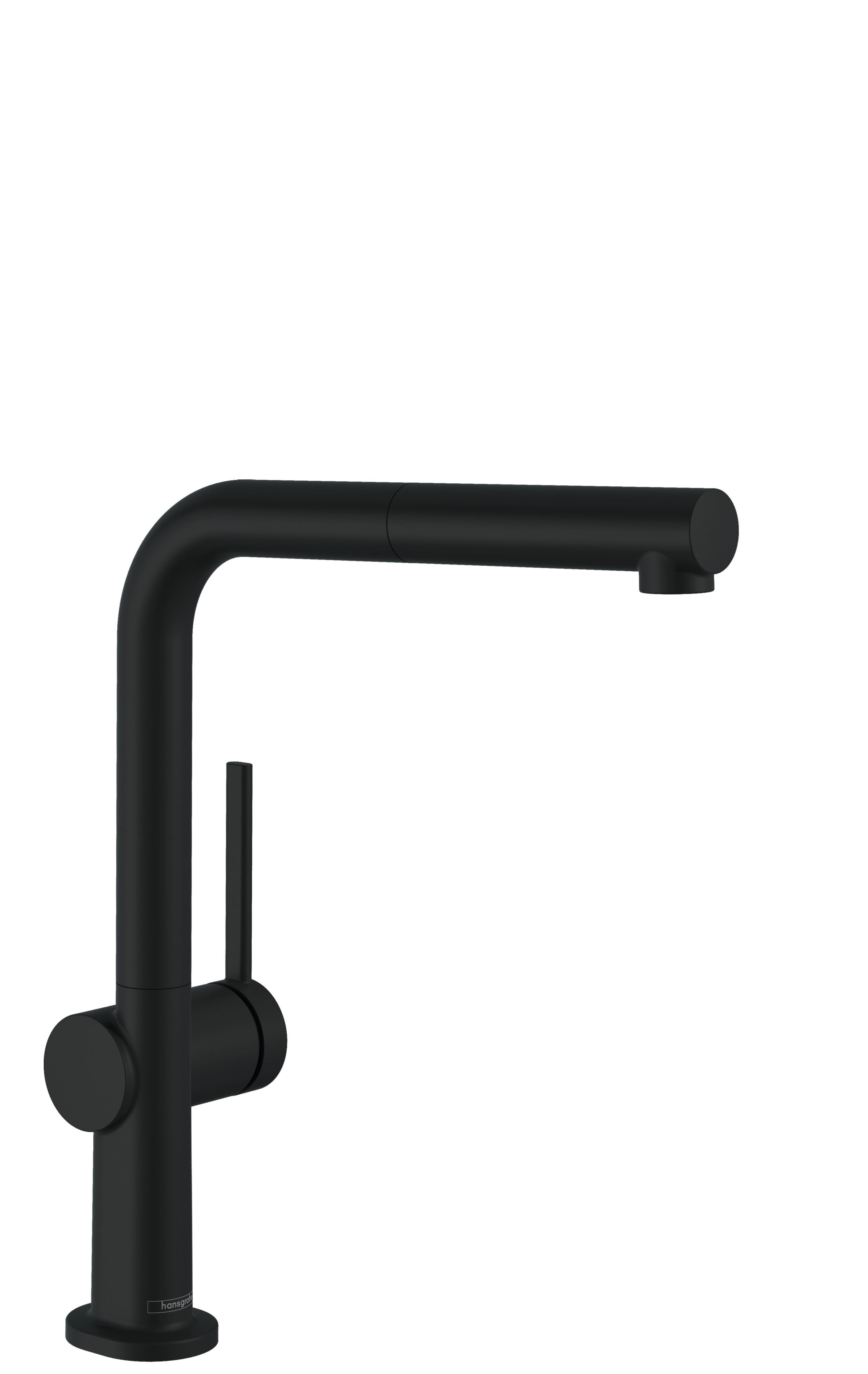 Küchenarmatur Hg Talis M54 Schwarz Schwenkbarer Auslauf - Schwarz, Basics (8,5/29,6/25,6cm) - Hansgrohe