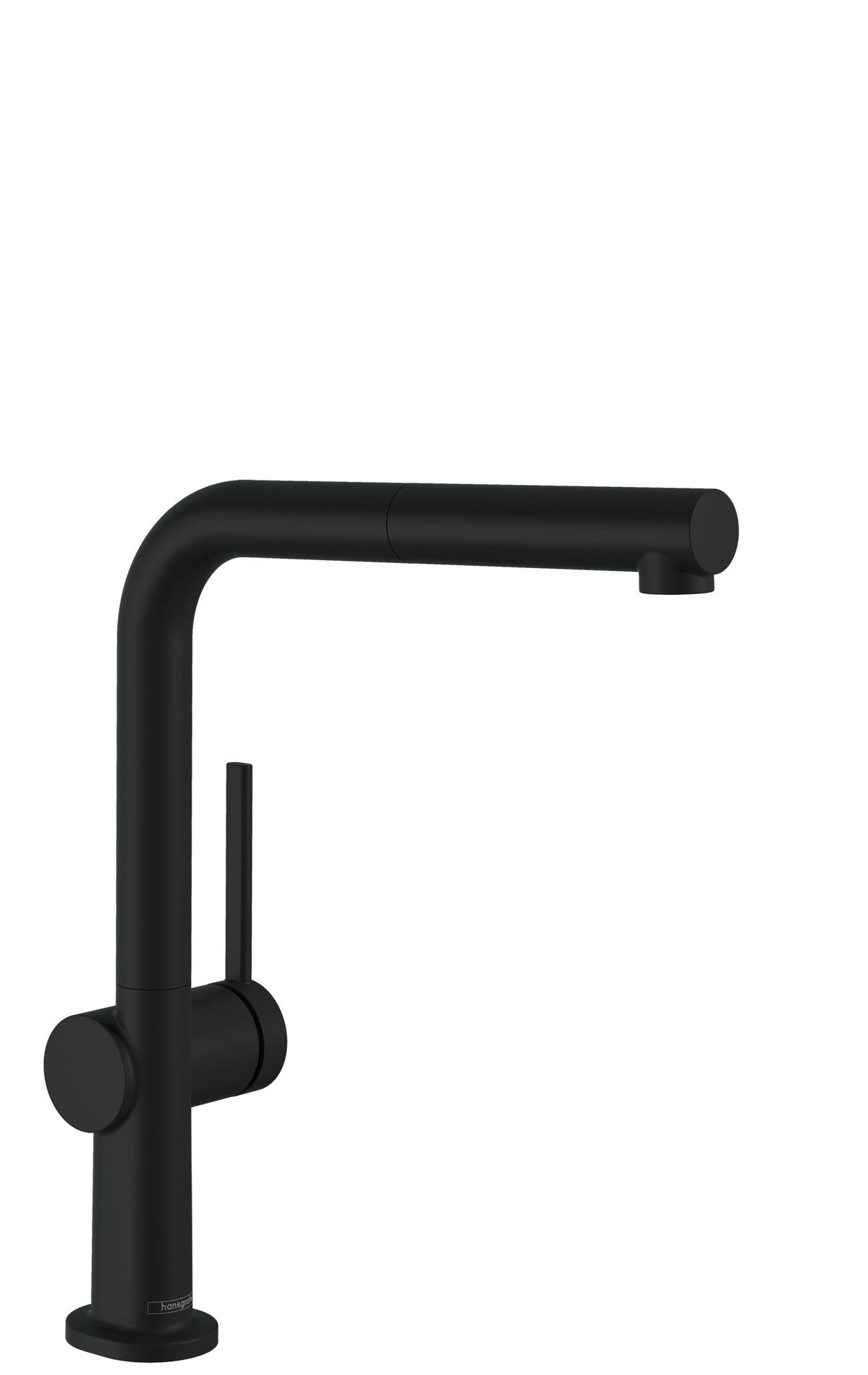 Küchenarmatur Hg Talis M54 Schwarz Schwenkbarer Auslauf - Schwarz, Basics (8,5/29,6/25,6cm) - Hansgrohe