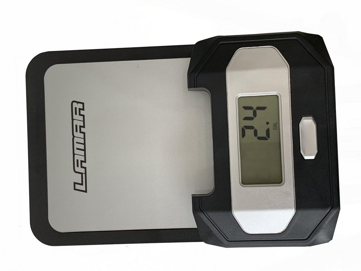 Heimtrainer mit Transportrollen + Kalorienverbrauchanzeige - Schwarz, KONVENTIONELL, Kunststoff/Metall (111/61/136cm)