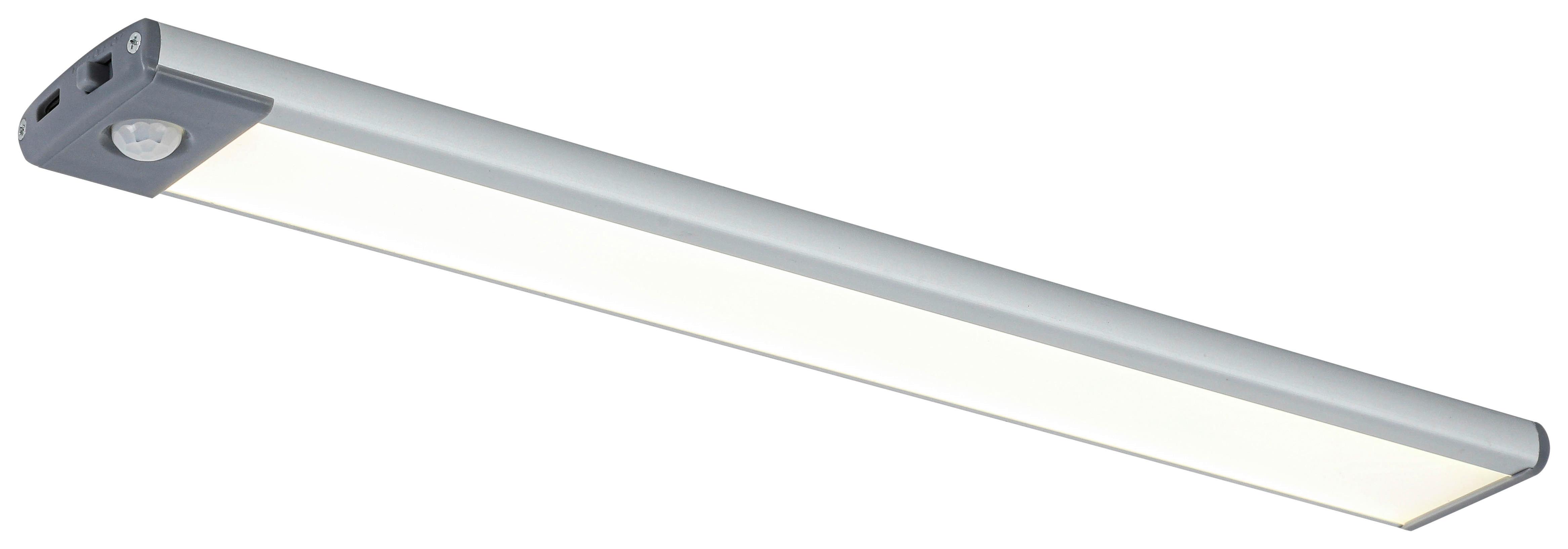 PODVESNÉ SVIETIDLO UNTI - sivá/strieborná, Modern, kov/plast (32,5/4/1cm) - Mömax