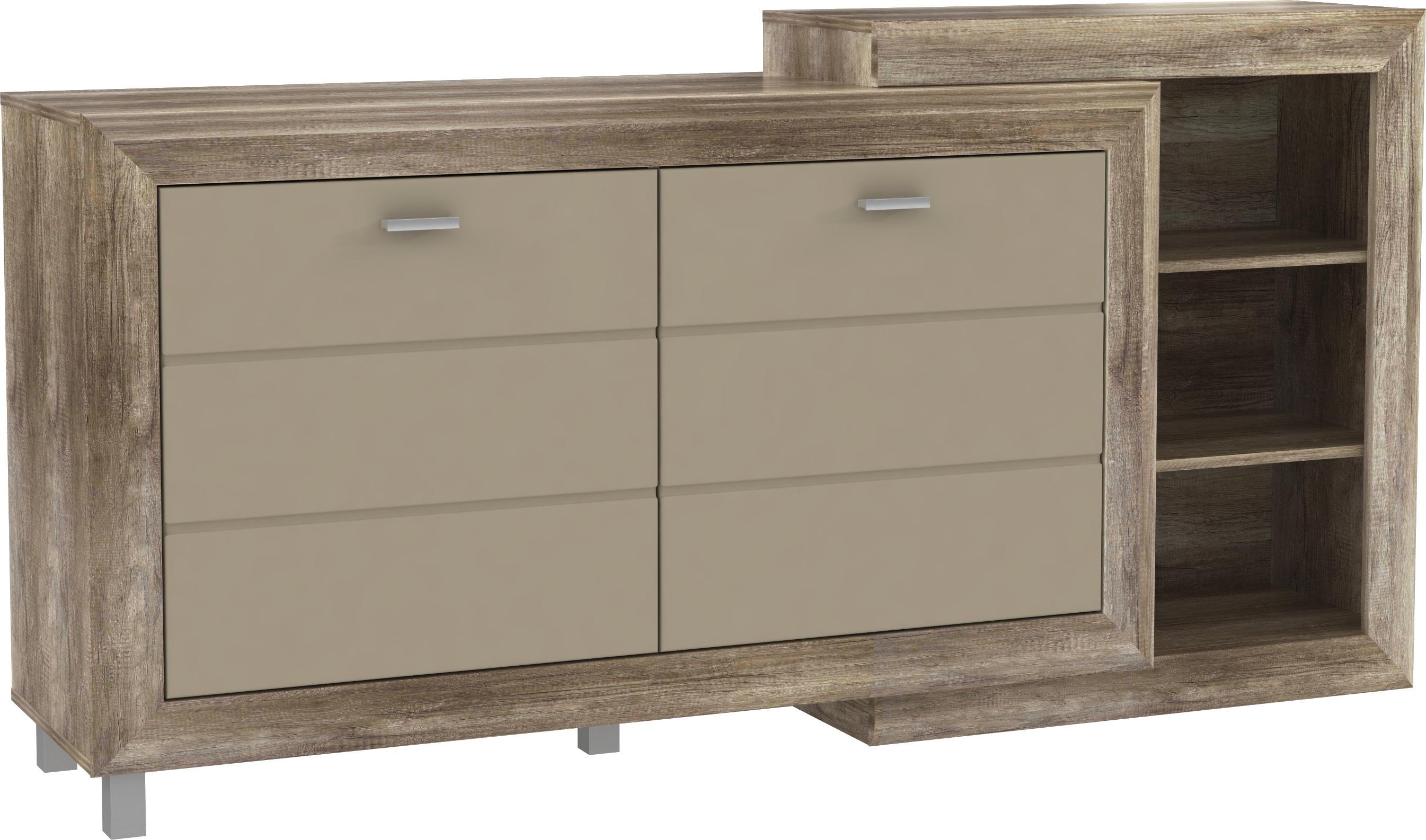 Komód Genetic - Bézs, konvencionális (180/90,3/41,5cm)