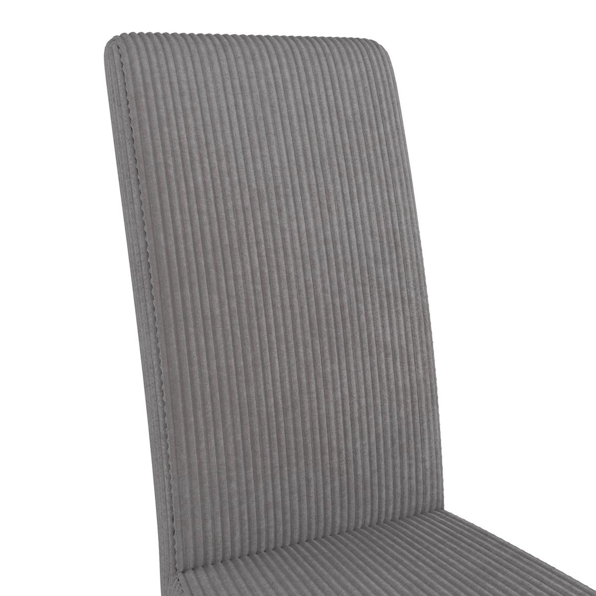STUHL ROKO - Grau, MODERN, Holz/Textil (46/101/62cm)