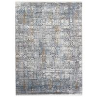 Webteppich Blau/Grau Sinfonia 240x340 cm - Blau/Grau, Design, Textil (240/340cm) - Musterring