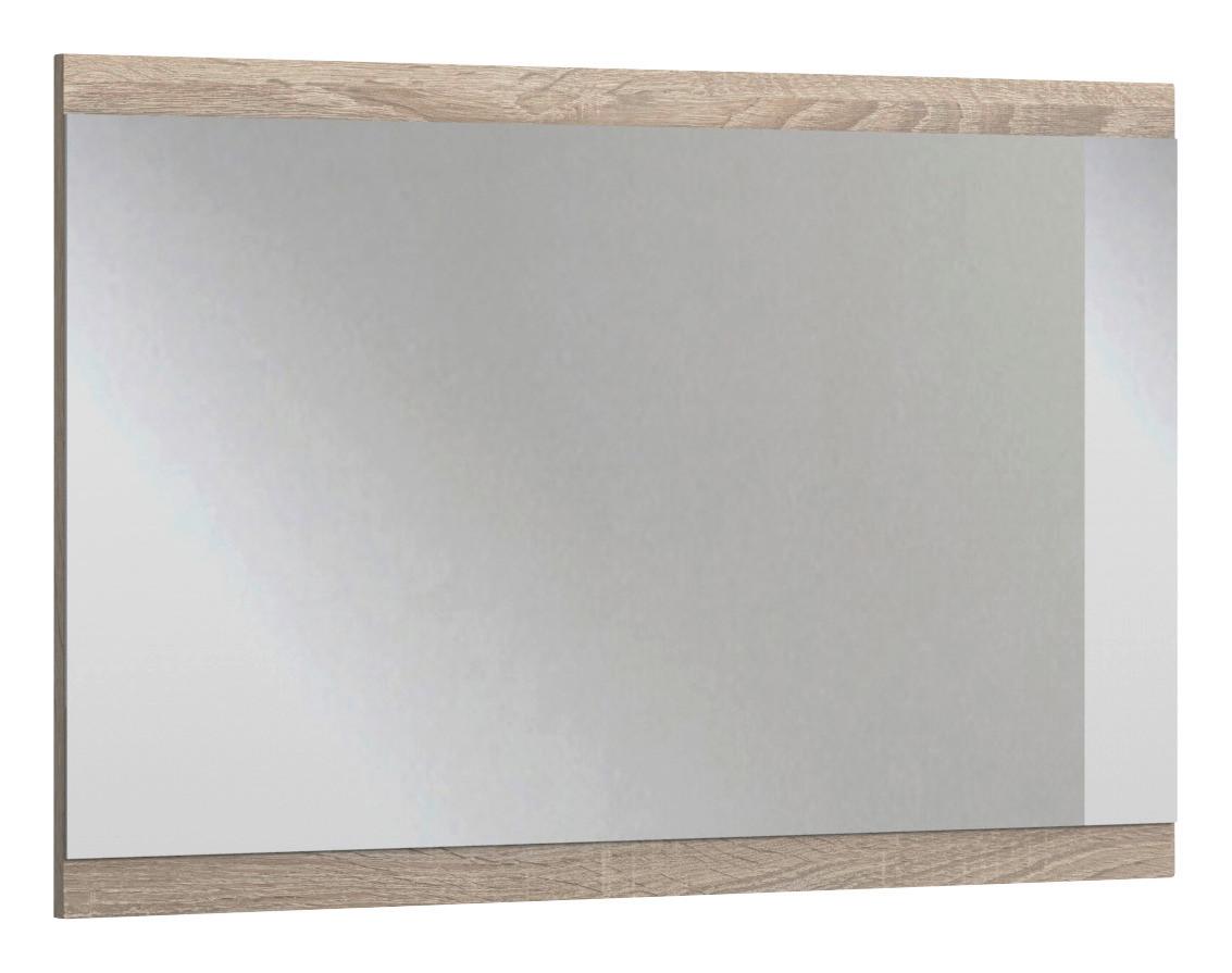 Wandspiegel B: 106 cm Nadja, Sägerau Eiche Dekor - Eichefarben, KONVENTIONELL, Glas/Holzwerkstoff (106/58/2cm) - MID.YOU