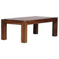 Konferenčný stolík Mumbai masív - farba indického palisandra, Design, drevo (110/60/40cm) - MID.YOU