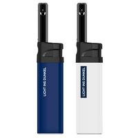 Stabfeuerzeug "licht Ins Dunkel" - Blau/Weiß, Basics (8,4/19,7/23,6cm)