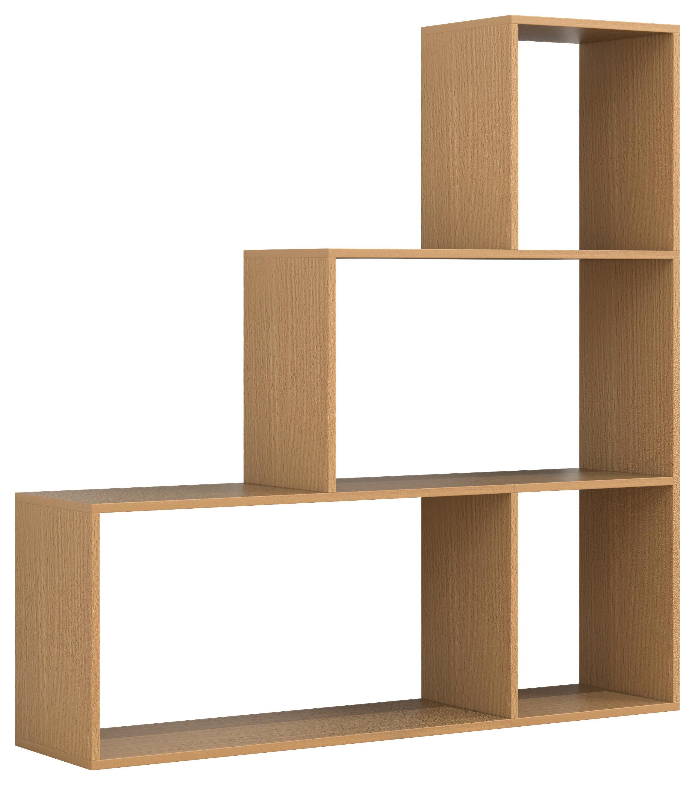 Regal Dubila Buchefarben B: 117 cm