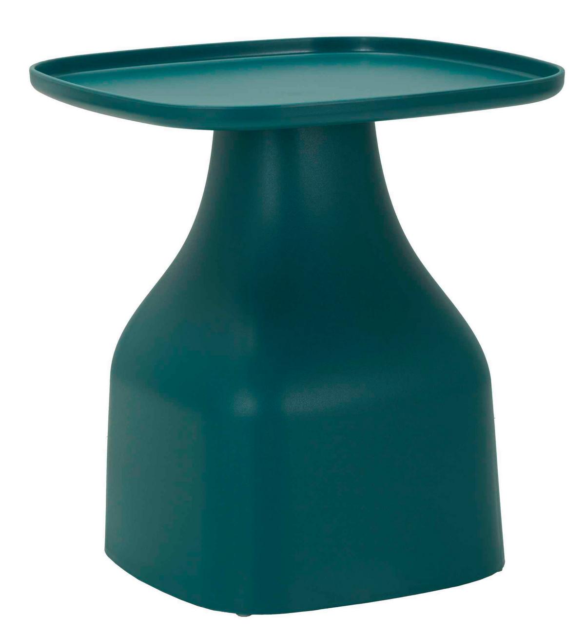 Couchtisch Gea Table Blau B: 48 Cm - Blau, Basics, Kunststoff (48/50/48cm)