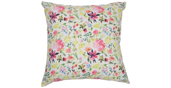 Zierkissen Alice - Multicolor, ROMANTIK / LANDHAUS, Naturmaterialien/Textil (45/45cm) - James Wood