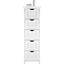 Regál Do Koupelny Bianca - bílá, Moderní, dřevo (30/101/30cm) - Mömax modern living Regál Do Koupelny Bianca - bílá, Moderní, dřevo (30/101/30cm) - Mömax modern living