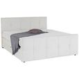 Boxspringbett mit Topper Mit Bettkasten 180x200 cm Medino - Beige, KONVENTIONELL, Holz/Holzwerkstoff (180/200cm) - Luca Bessoni