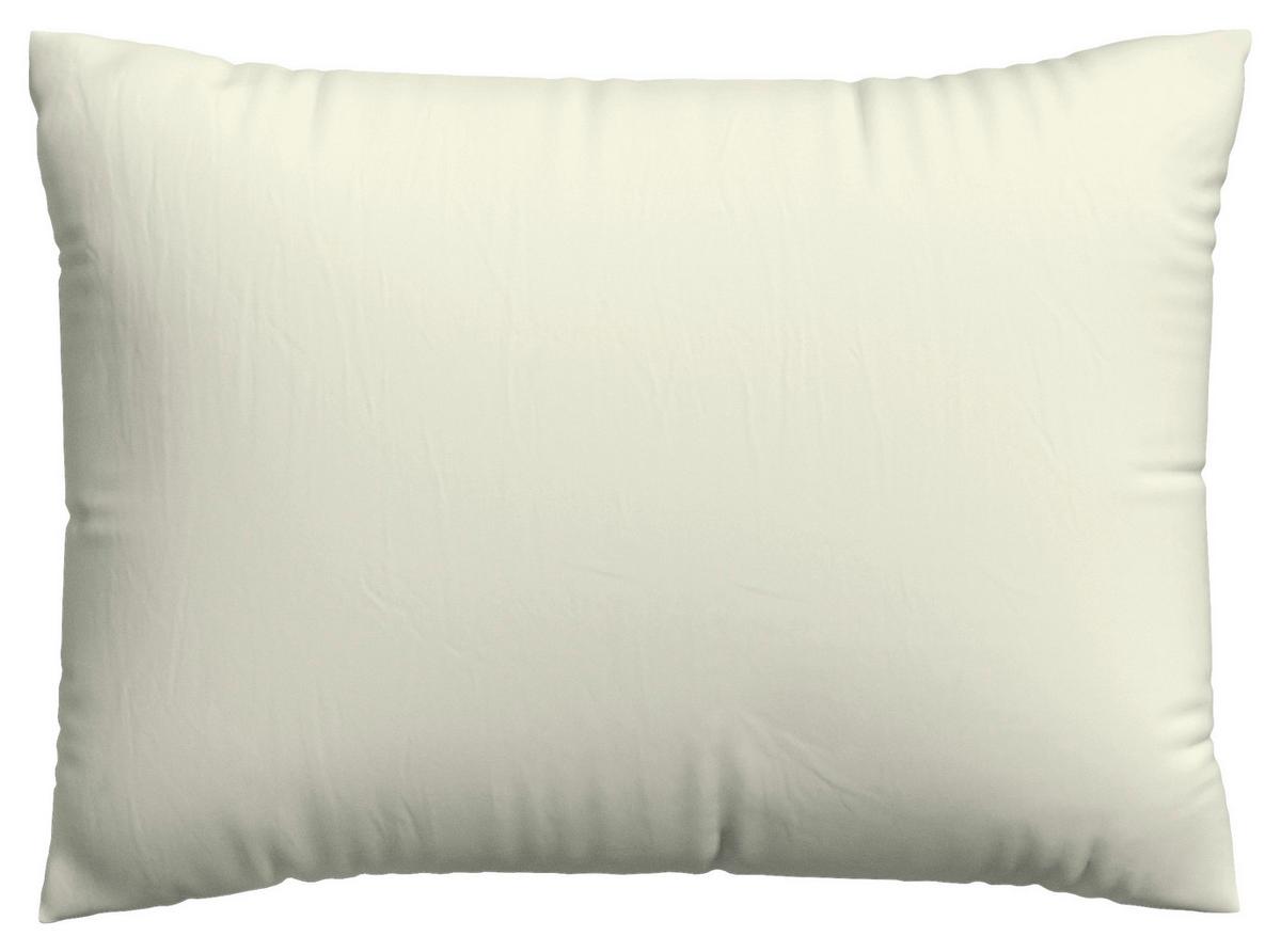 Kopfpolsterbezug Woven Satin - Hellgelb, Basics, Textil (70/90cm) - Schlafgut